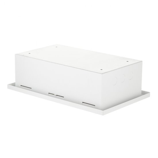 Щит учетно-распределительный встраиваемый Dekraft ЩРУВ-3/12 металлический IP31 550х330х160 мм 12 модулей с окном для снятия показаний счетчика