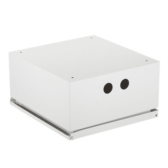 Щит учетно-распределительный навесной EKF Basic ЩУ-1/1-1 металлический IP54 310х300х160 мм 6 модулей с окном для снятия показаний счетчика