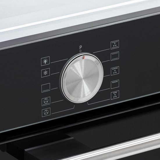 Духовой шкаф электрический встраиваемый Krona Quendel 595 мм черный (КА-00005567)