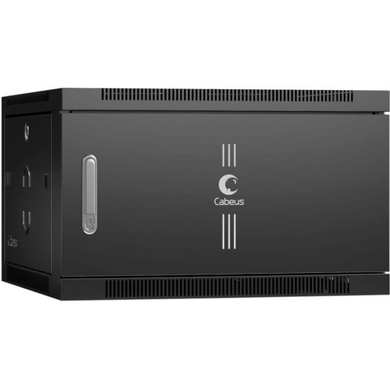 Телекоммуникационный настенный шкаф Cabeus SH-05F-6U60/45m-BK