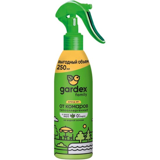 Спрей от комаров Gardex Family