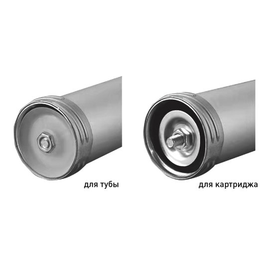 Пистолет для герметика закрытый 600 мл Hesler