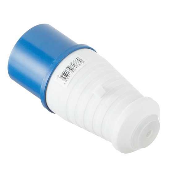 Вилка силовая прямая переносная EKF PROxima 2Р+РЕ 32 А 220 В IP44