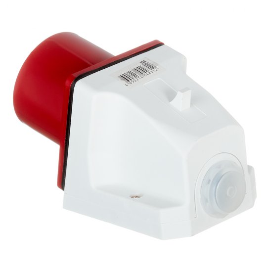 Вилка силовая угловая настенная EKF PROxima 3Р+РЕ 32 А 380 В IP44