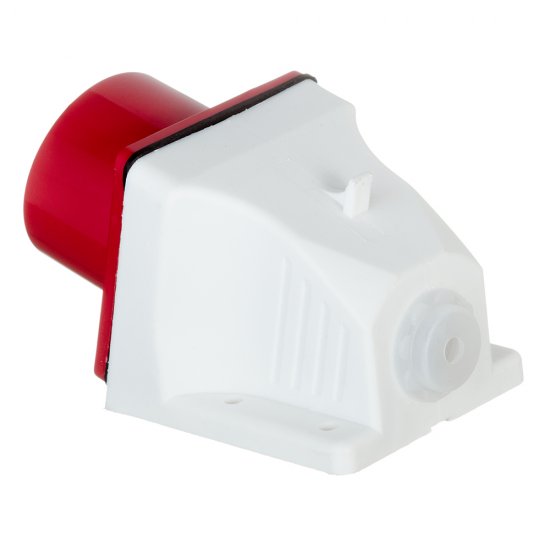 Вилка силовая угловая настенная EKF PROxima 3Р+РЕ+N 16 А 380 В IP44