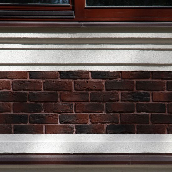 Искусственный камень White Hills Бремен Брик красный (68 шт.=1,11 кв.м)