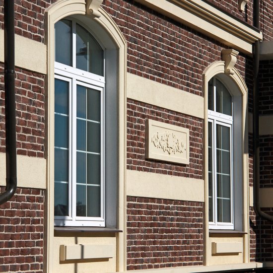 Искусственный камень White Hills Бремен Брик красный (68 шт.=1,11 кв.м)