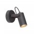 Спот настенный Vitaluce GU10 35 Вт 2 кв.м черный матовый IP20 (V4640-1/1A)