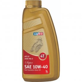 Полусинтетическое масло для четырехтактных двигателей LUXE jaso-ma-2 4t 10w40 super