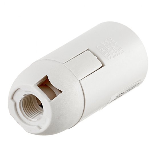 Патрон для лампы E14 UNIVersal термопластик IP20 подвесной белый (5560712)