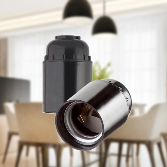 Патрон для лампы E27 Svet карболитовый IP20 (1011-00030)