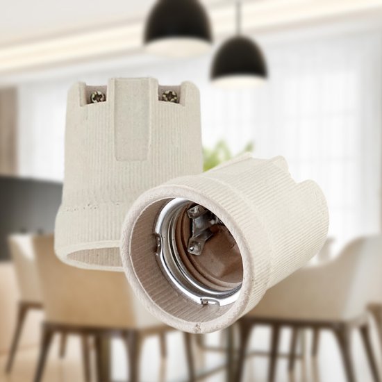 Патрон для лампы E27 Svet керамический IP20 (1011-00010)