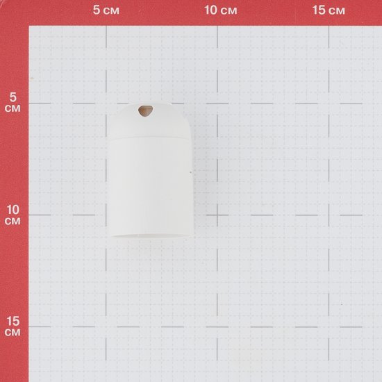 Патрон для лампы E27 UNIVersal M10 термостойкий пластик 1000 Вт IP20 подвесной белый (5560710)