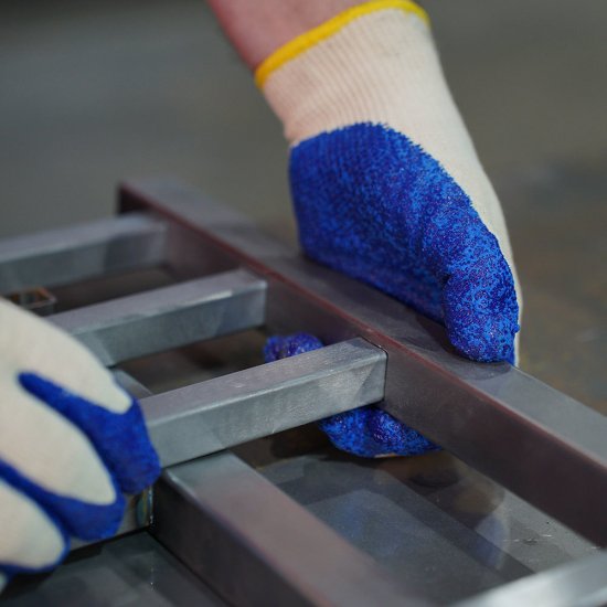 Перчатки х/б нефтемаслостойкие с одинарным вспененным нитрильным латексом СВС Нитрикс 8 (М) (42-351)