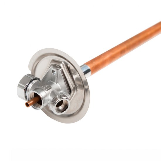 Кран незамерзающий латунный Arrowhead Euro 450-1000 мм 1/2ВР(3/4НР)х3/4НР с изменяемой длиной (151121)