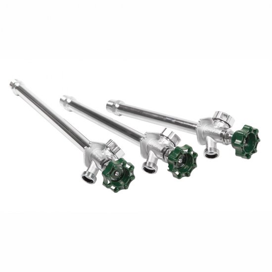 Кран незамерзающий латунный Arrowhead FA75 250 мм 1/2ВР(3/4НР)х3/4НР с антисифоном (FA75M10-RUS)