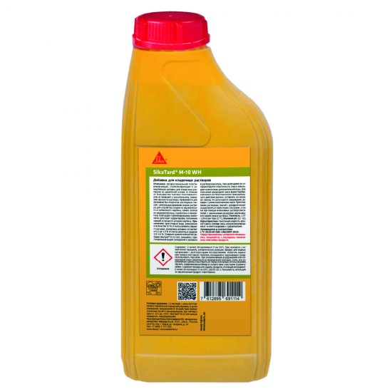 Добавка пластификатор для кладочных растворов Sika SikaTard M-10 WH 1 л