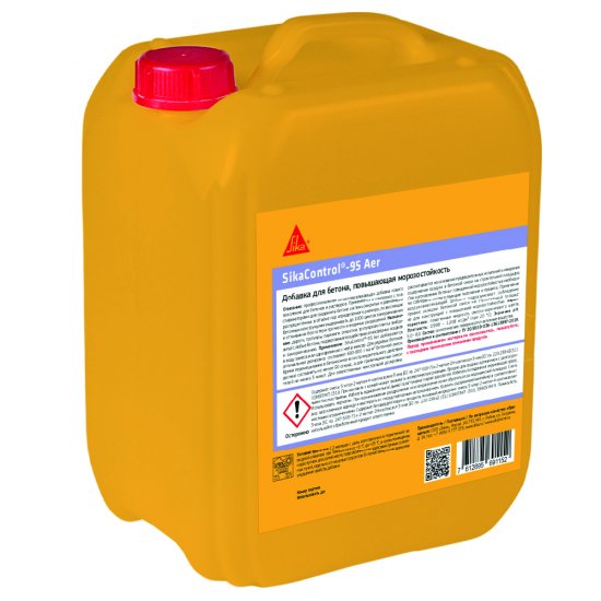 Добавка для создания бетонов с высокой морозостойкостью Sika SikaControl -95 Aer 5 л