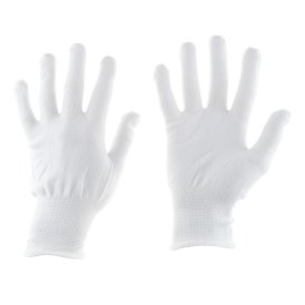 Перчатки нейлоновые белые 9-11 (L-XXL)