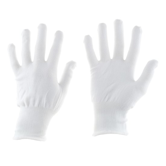 Перчатки нейлоновые белые 9-11 (L-XXL)
