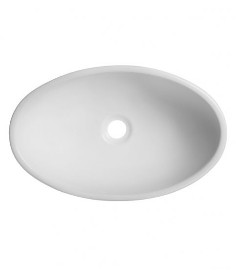 Раковина Sanita Luxe Ringo 53 см накладная белая (RNGSLWB01)