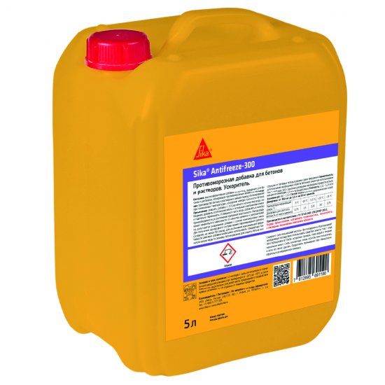 Добавка противоморозная для бетона Sika Antifreeze-300 5 л