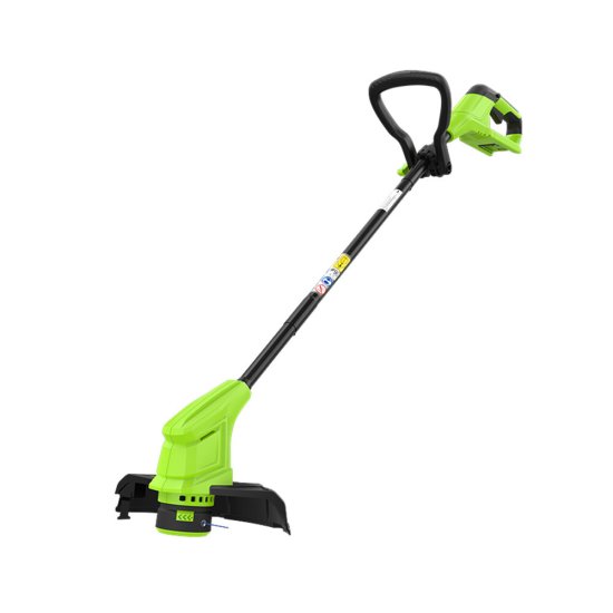 Триммер аккумуляторный Greenworks 24V G24LT25K2 24 В Li-Ion 2 Ач 1 АКБ и ЗУ (2107207SA)