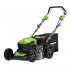 Газонокосилка аккумуляторная Greenworks 40V GD40LM46SPK4 40 В 46 мм 4 Ач Li-Ion 1 АКБ и ЗУ (2506807UB)