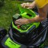 Газонокосилка аккумуляторная Greenworks 40V GD40LM46SPK4 40 В 46 мм 4Ач Li-Ion 1 АКБ и ЗУ (2506807UB)