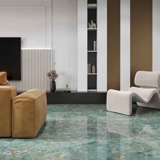 Керамогранит Laparet Maestro Aqua зеленый 600х600х10 мм (4 шт.=1,44 кв.м)