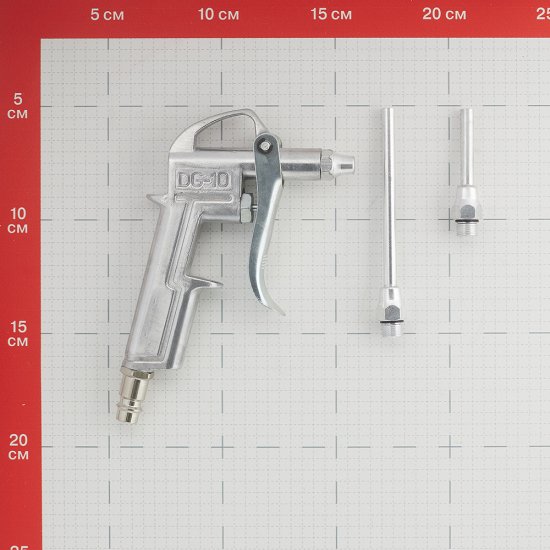 Пистолет пневматический Pegas Pneumatic 1/4 продувочный 3 сопла (5109)