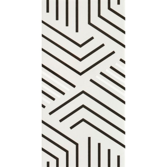 Плитка облицовочная Lavelly Skandi Lines белая 400х200х8 мм (15 шт.=1,2 кв.м)