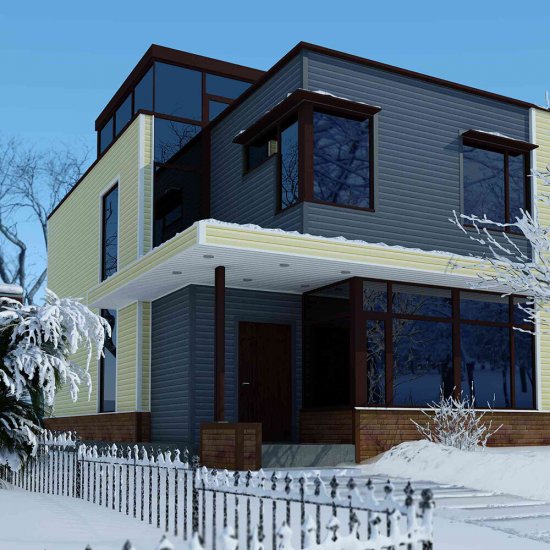 Сайдинг Альта-Профиль Альта Классика 3660х230 мм лимонный