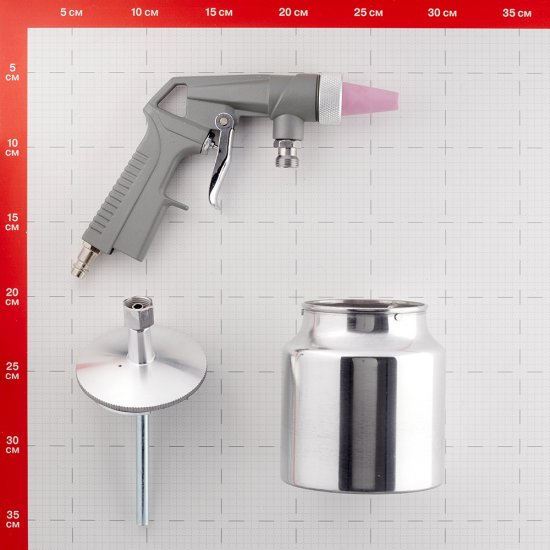 Пистолет пневматический Pegas Pneumatic 1/4 пескоструйный (2719)