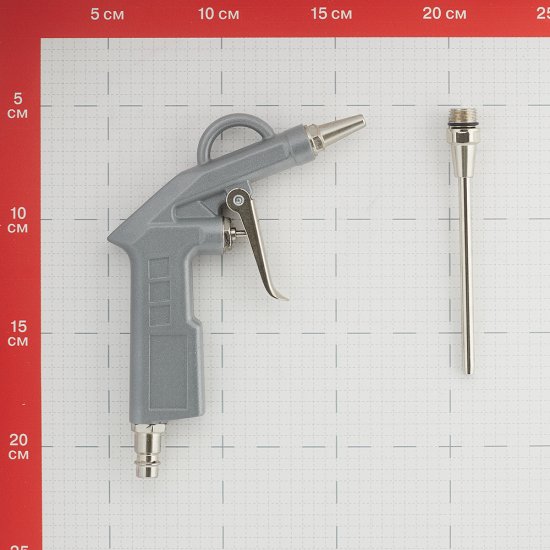 Пистолет пневматический Pegas Pneumatic 1/4 продувочный 2 сопла (5107)