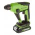 Перфоратор аккумуляторный Greenworks GD24SDS1K2 1,2 Дж 24В 1х2Ач Li-Ion SDS-plus с АКБ и ЗУ (3803107UA)