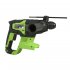 Перфоратор аккумуляторный Greenworks GD24SDS2K4 2 Дж 24В 1х4Ач Li-Ion SDS-plus с АКБ и ЗУ (3803007UB)