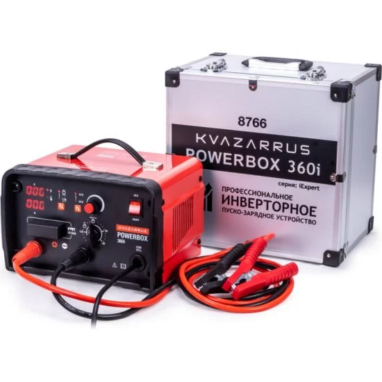 Инверторное пуско-зарядное устройство KVAZARRUS powerbox 360i