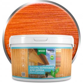 Защитно-красящая акриловая лазурь для дерева Farbitex 4300007738
