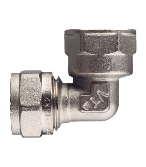 Угол VALTEC (VTm.352.N.001604) 16 обж(ц) х 1/2 ВР(г)