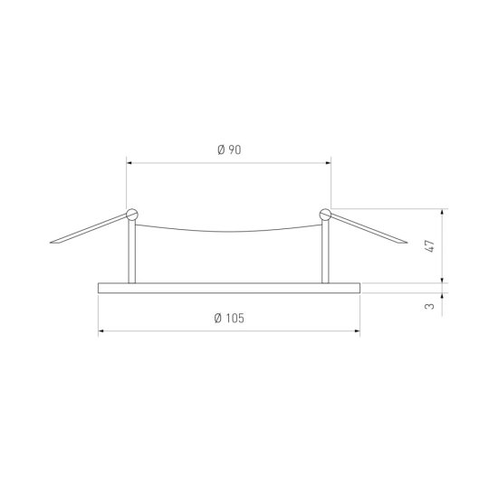 Светильник встраиваемый G5.3 поворотный белый 50 Вт IP20 Elektrostandard Moldes (a036506)