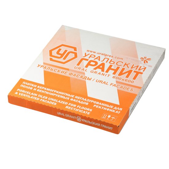 Керамогранит Уральский Гранит Моноколор шоколад UF006PR полированный 600х600х10 мм (4 шт.=1,44 кв.м)