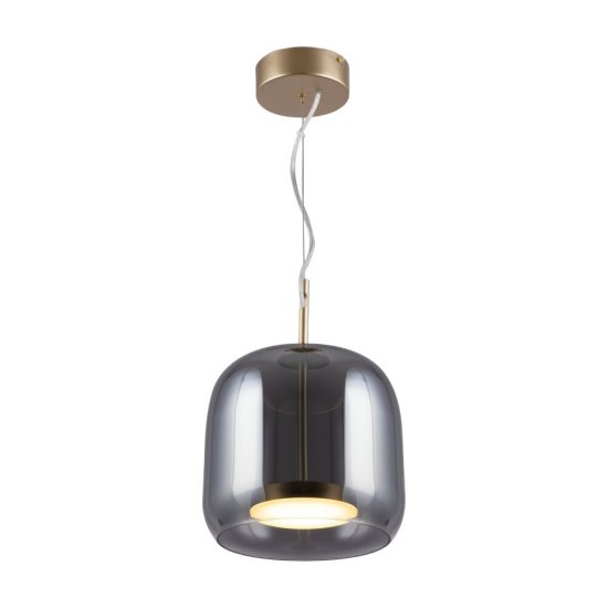 Светильник светодиодный подвесной Maytoni Madmen 3000К 6 Вт 3 кв.м бронза IP20 (MOD128PL-L6SG)