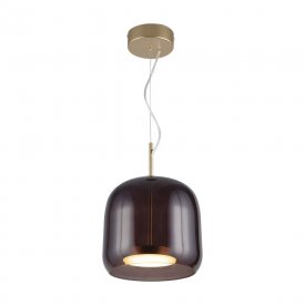 Светильник светодиодный подвесной Maytoni Madmen 3000К 6 Вт 3 кв.м бронза IP20 (MOD128PL-L6BR)
