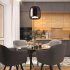 Светильник светодиодный подвесной Maytoni Madmen 3000К 6 Вт 3 кв.м бронза IP20 (MOD128PL-L6BR)