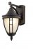 Светильник садово-парковый настенный Outdoor Rivoli черный E27 60 Вт IP44 (O027WL-01B)