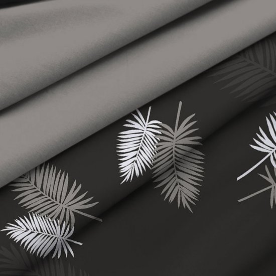 Комплект постельного белья 2-спальный тенсель Mona Liza Liona серый с простыней 215х240 см