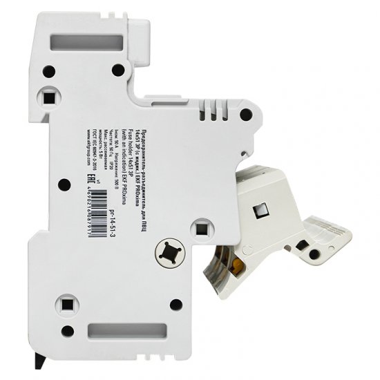 Предохранитель-разъединитель EKF PROxima 3P 63А 50 кА 500 В на DIN-рейку с индикацией (pr-14-51-3)