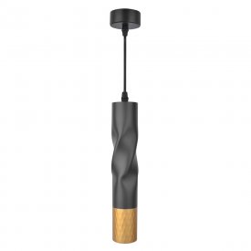Светильник подвесной Arte Lamp Sadr GU10 50 Вт 1 кв.м черный IP20 (A3280SP-1BK)