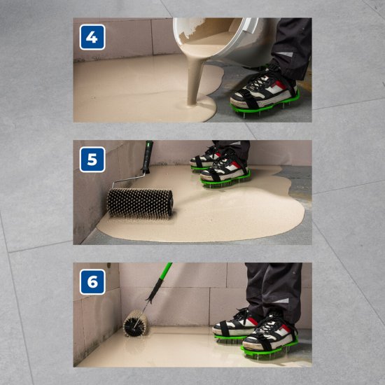 Ровнитель (наливной пол) финишный Plitonit Финиш самовыравнивающийся быстротвердеющий 20 кг